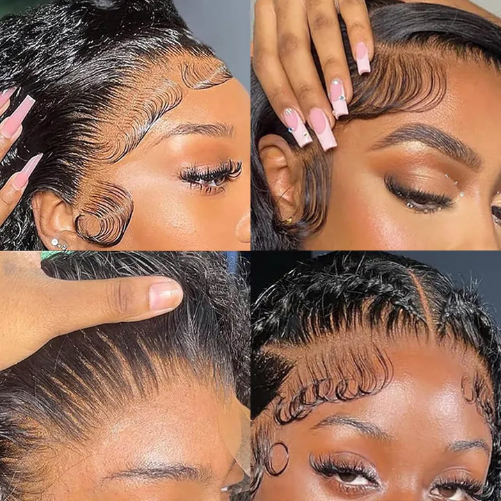 Short Bob 13x4 Deep Wave Lace Front Wig Online For Sale