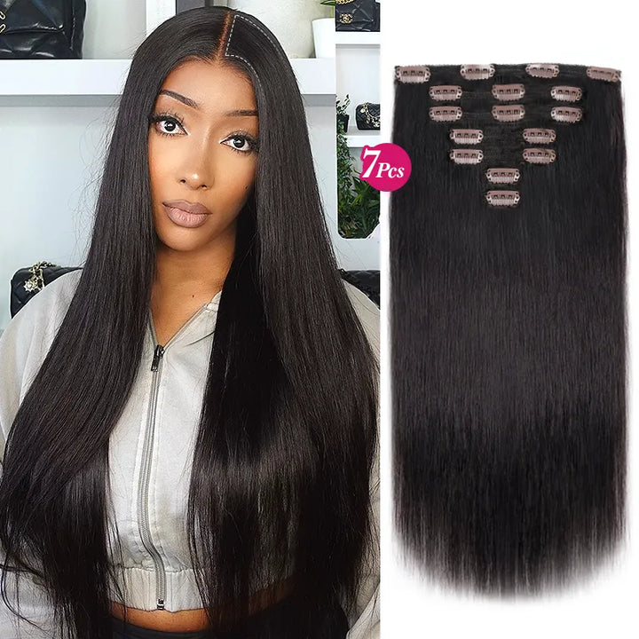 Clip-In Extensions | DIY Easy to Install | 100% Remy Hair