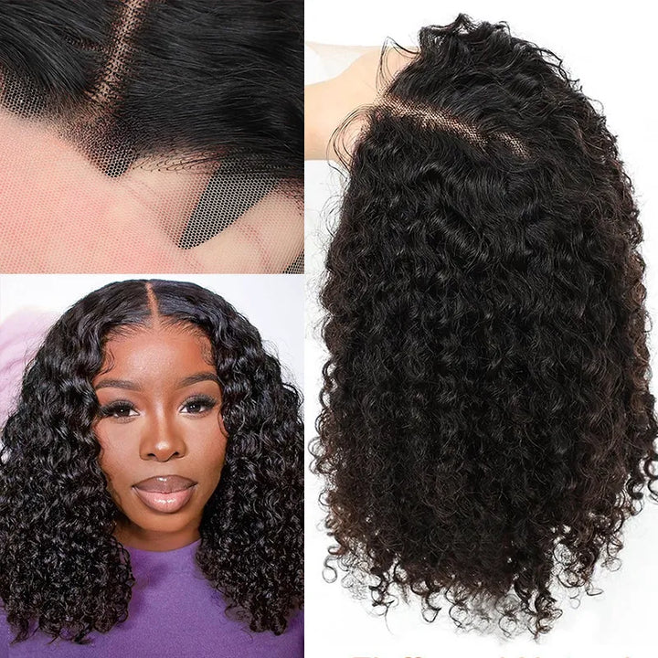 Short Bob 13x4 Deep Wave Lace Front Wig Online For Sale
