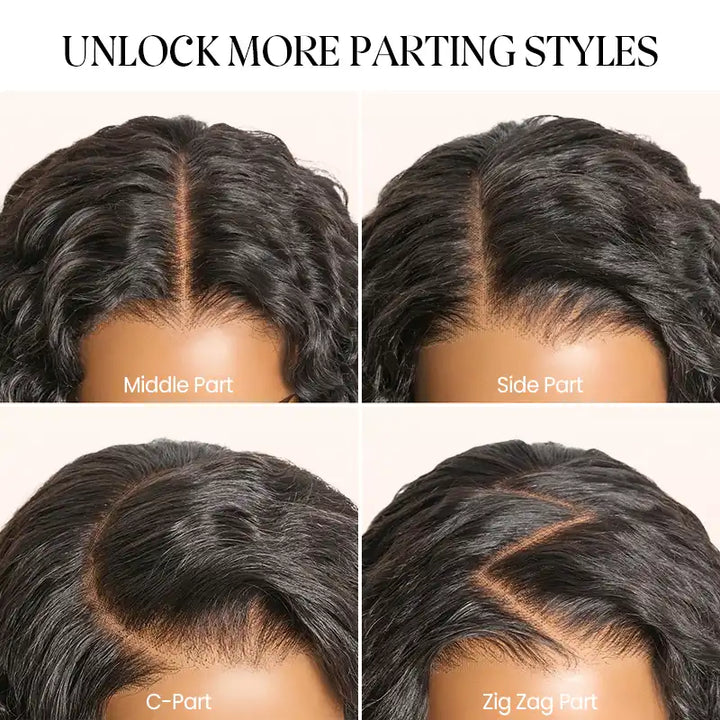 13x4 HD Transparent Lace Frontal Jerry Curly Human Hair Wig