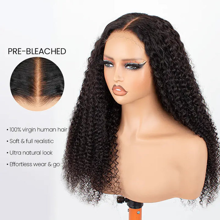 7x6 HD Lace Closure Straight Human Hair Wig Glueless Natural Hairline