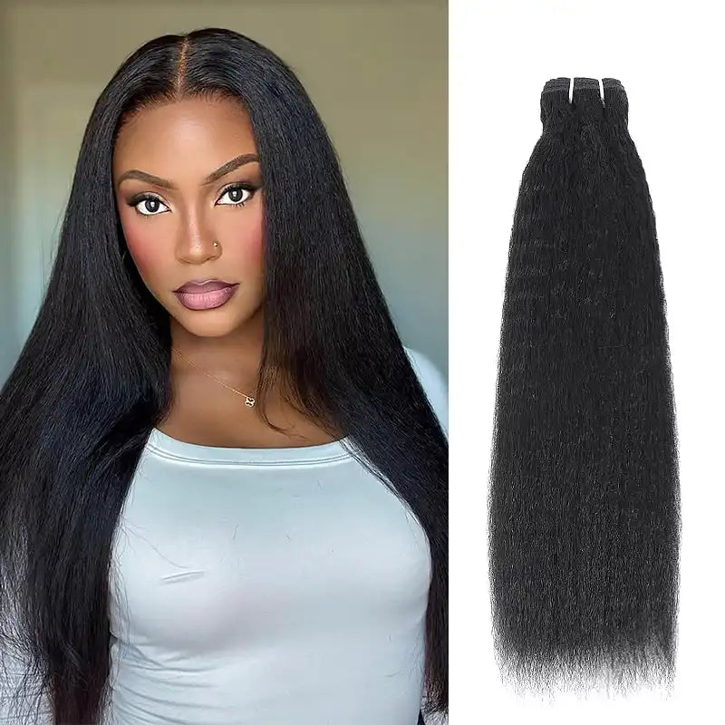 5x5 HD Lace Closure with 3 Bundles Curly Human Hair Weave Extensions