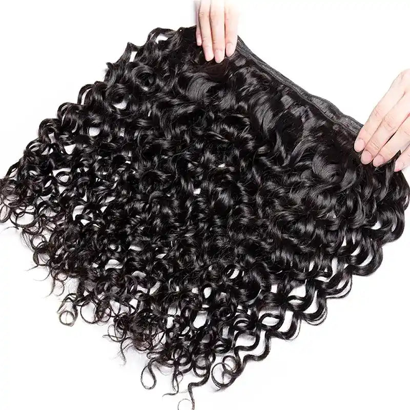 13x4 HD Lace Fronral with 2 Bundles  Human Hair Weave Extensions