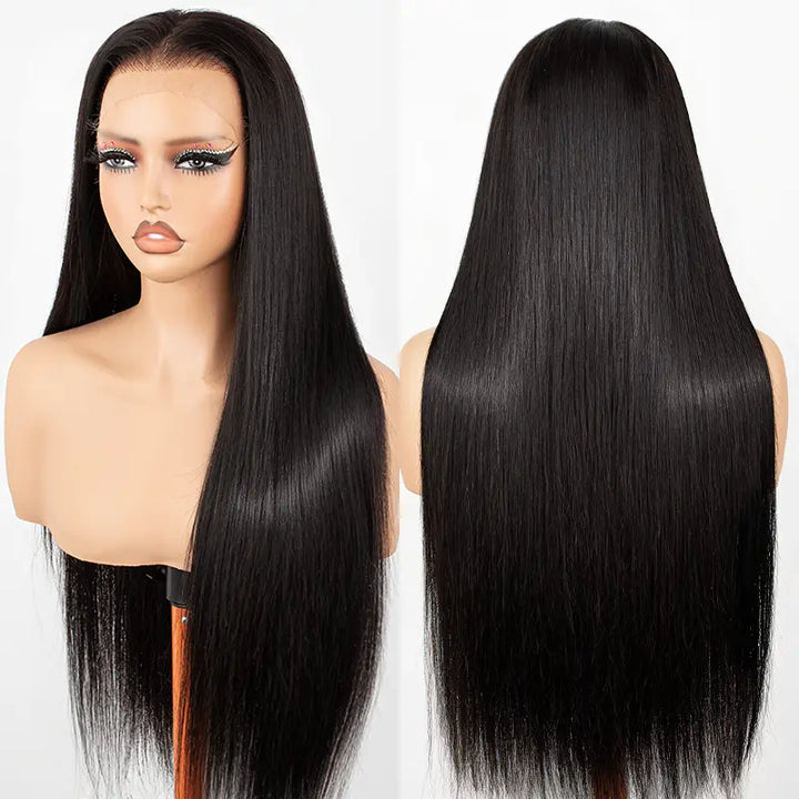 6x7 HD Lace Closure Straight Human Hair Wig Glueless Natural Hairline