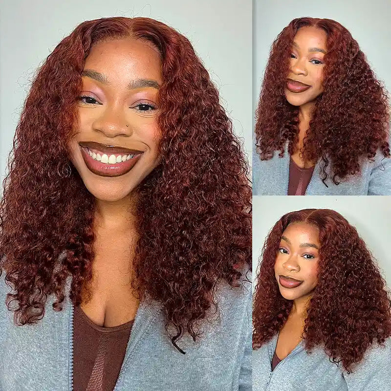 13×6 Glueless Burmese Curly Lace Wig – Pre-Cut Lace, Beginner Friendly, 200% Density