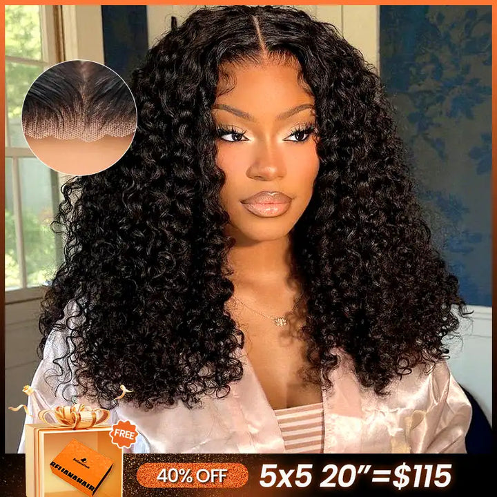 Perruque en cheveux humains lisses avec dentelle frontale transparente 13x4 