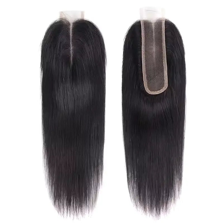 Cierre de encaje 2x6 para cabello liso 