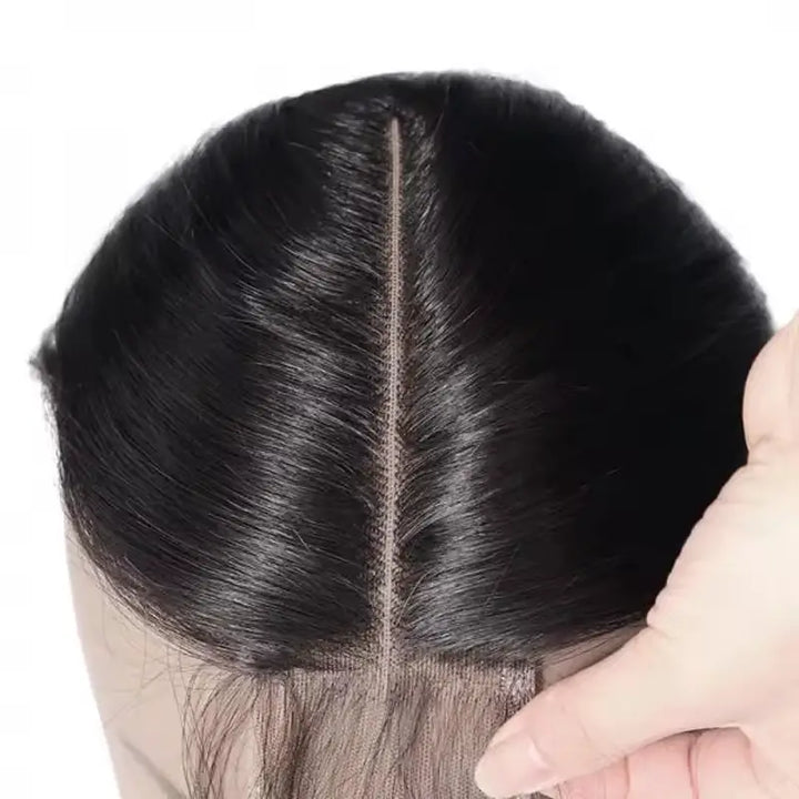 Cierre de encaje 2x6 para cabello liso 