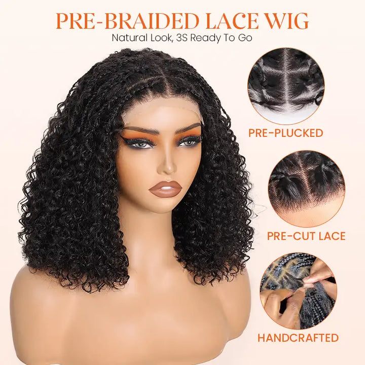 Peluca de cabello humano liso con encaje frontal transparente de 13 x 4 