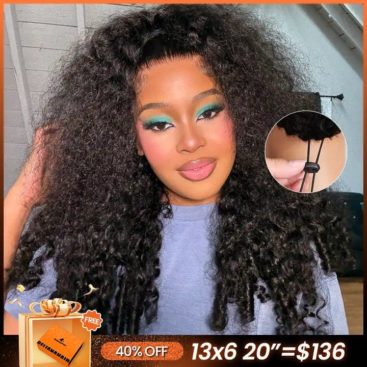 Peluca de cabello humano liso con encaje frontal transparente de 13 x 4 