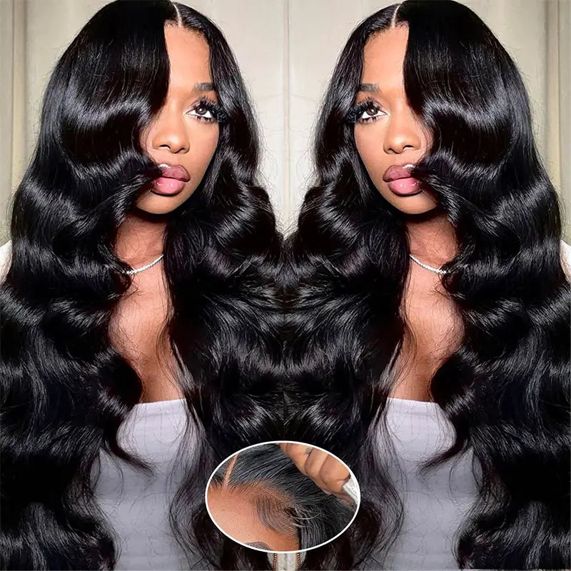 4x4 Wear & Go Body Wave Lace Wig Human Hair Glueless Pre-Cut