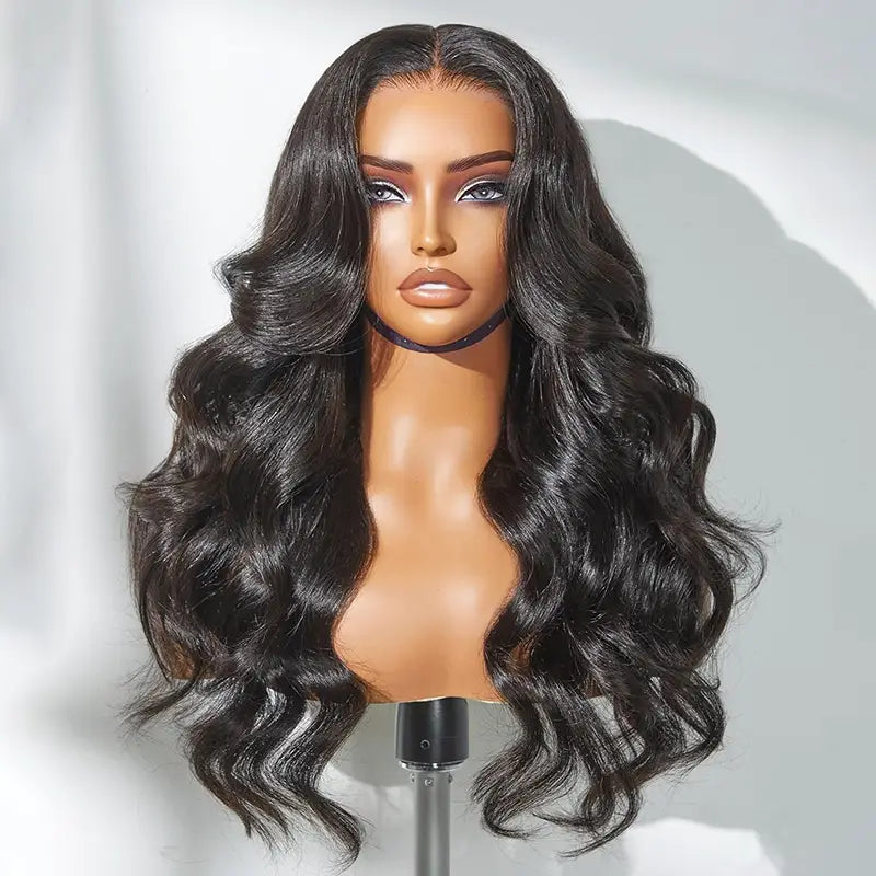 4x4 Wear & Go Body Wave Lace Wig Human Hair Glueless Pre-Cut