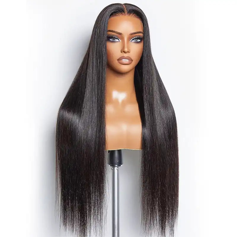 4x4 Wear & Go Glueless Straight Lace Wig – Human Hair | Pre-Cut Lace, Beginner Friendly