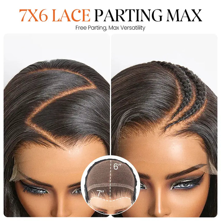 Wear Go 13x6 Silky Straight Glueless Wig HD Lace Front With Drawstring