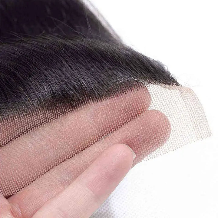 Body Wave Hair 4x4 Lace Closure Natural Color 100% Human Hair