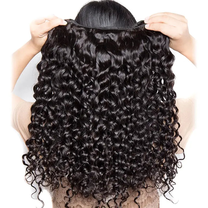 Paquetes de 4 piezas/paquete de cabello virgen rizado Jerry 