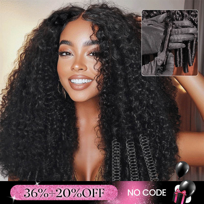 All-Day Comfort™ Wig Burmese Curly 13x4 Ear-to-ear Transparent Lace 