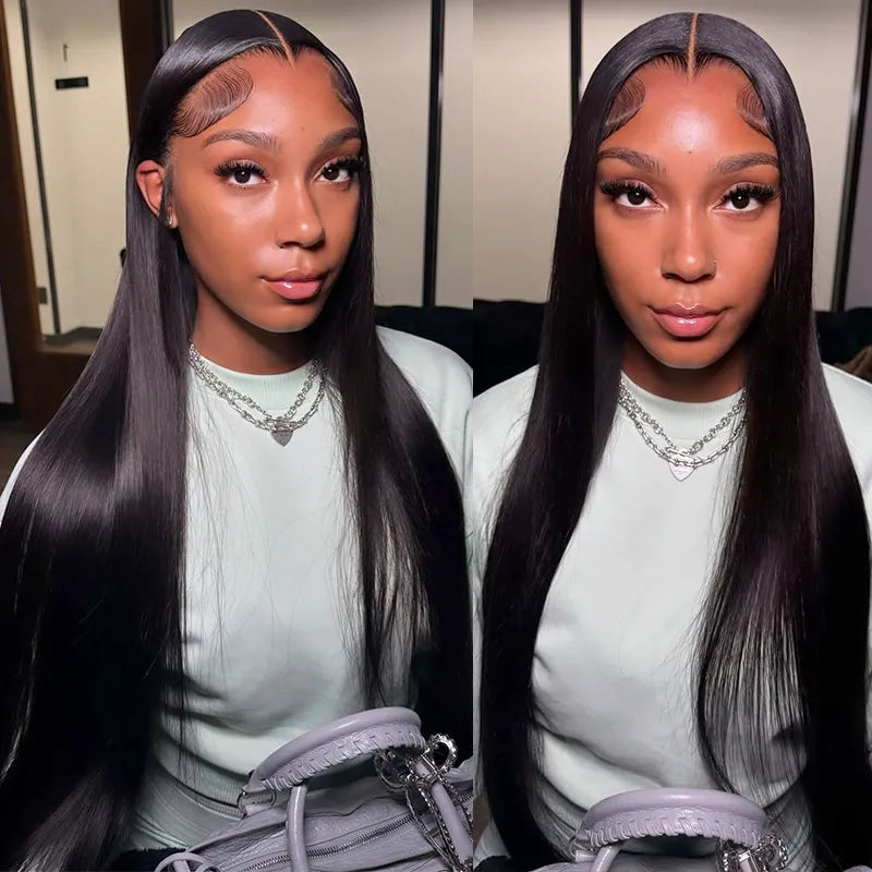 Double Drawn Human Hair Bundle 8?¡ìC32 Inch ?¡ìC Thick Ends, Full Look straight hair