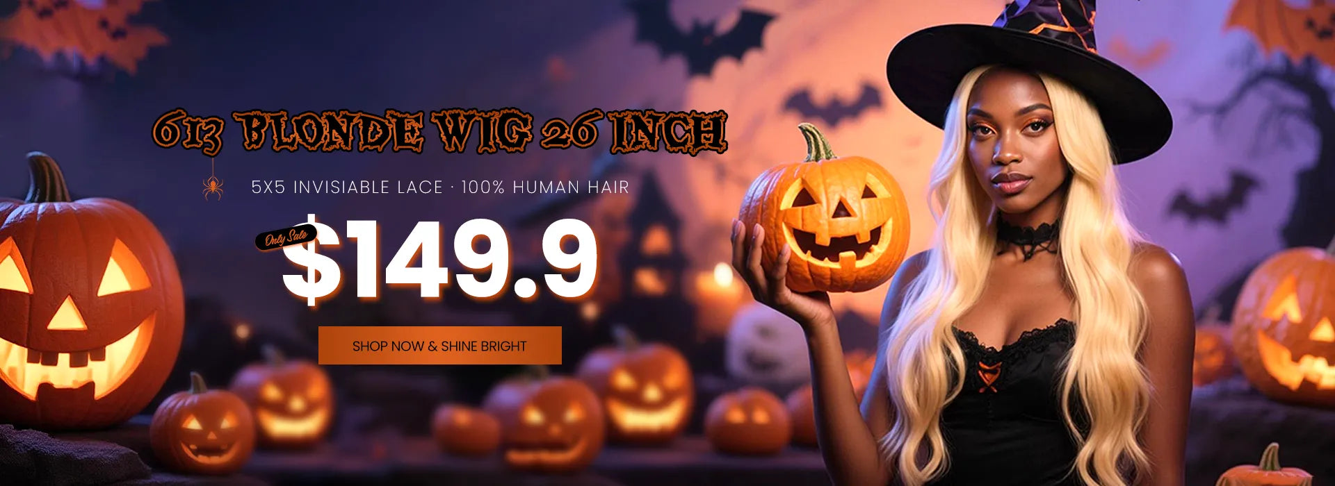 Halloween Big Sale 613 wig flash sale