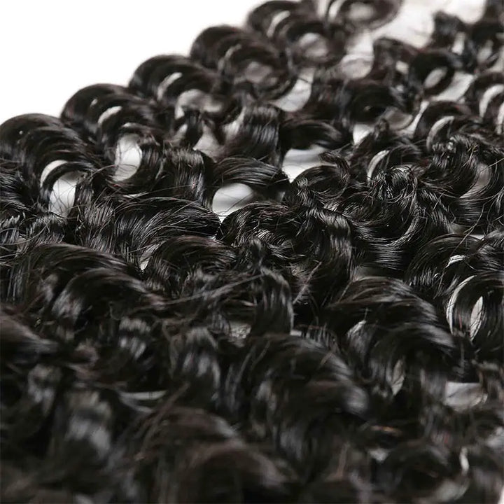 Jerry Curly Human Hair 4x4 Transparent Lace CLosure