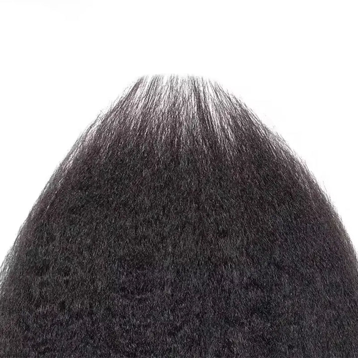 Cabello humano liso y rizado con encaje frontal transparente de 13x4 