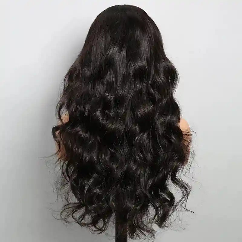 Sleek 13x6 HD Lace Body Wave Human Hair Wig ¨C Natural Shine, Smooth & Comfortable