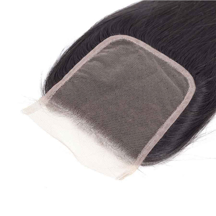5x5 Straight Hair Transparent Lace Closure