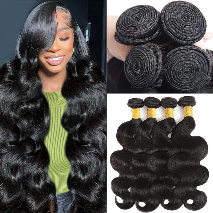 4 Bundles Body Wave Virgin Human Hair
