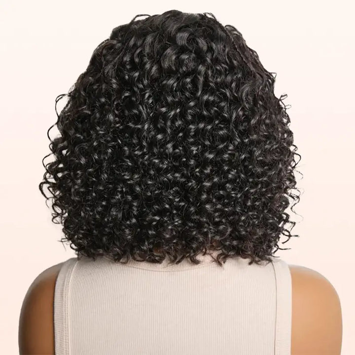 Beliana Readitress™ Boho-Inspired Braided Top Deep Curly 5x5 Glueless Human Hair Wig