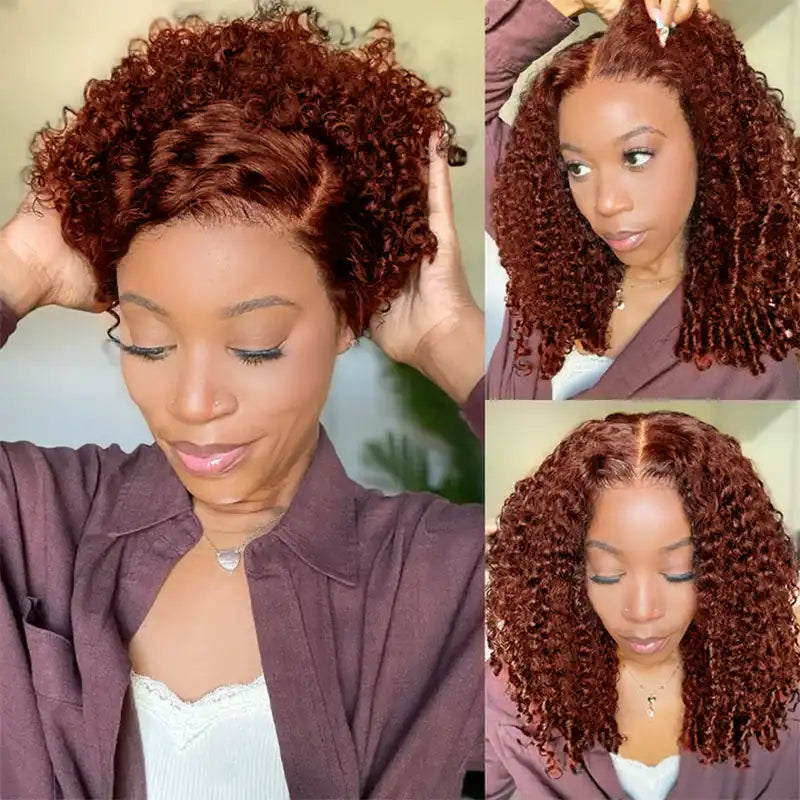 13×6 Glueless Burmese Curly Lace Wig – Pre-Cut Lace, Beginner Friendly, 200% Density