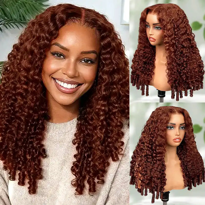 13×6 Glueless Burmese Curly Lace Wig – Pre-Cut Lace, Beginner Friendly, 200% Density