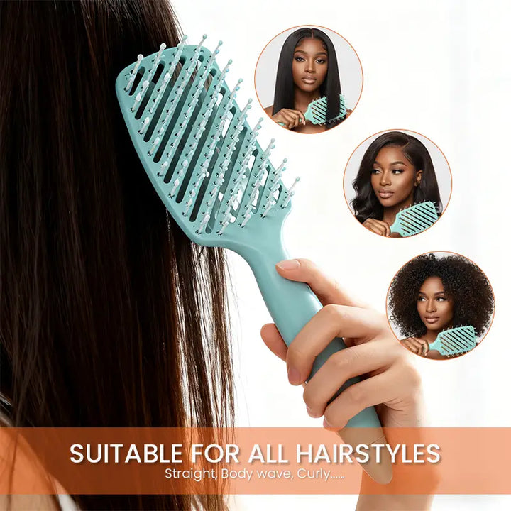 Beliana Premium Wet Hair Detangling Comb – Gentle Glide & Scalp Care